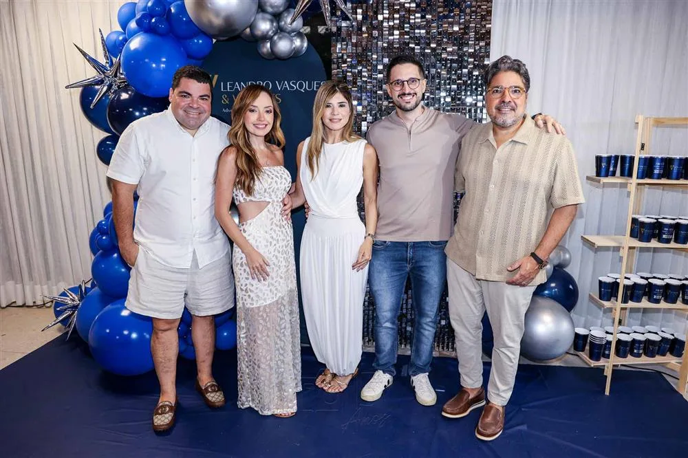 Eugênio, Olga, Roberta Vasques, Holanda Segundo e Leandro Vasques