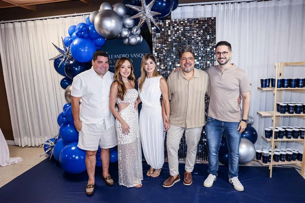 Eugênio, Olga, Roberta, Leandro Vasques e Holanda Segundo