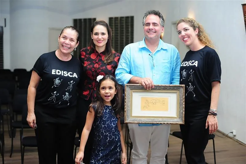 Dora Andrade, Maria, Manoela e Ricardo Bacelar e Ticiana Rolim Queiroz
