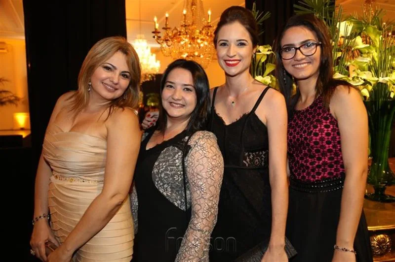 Ana Maria Tomaz, Samila Lopes, Caroline Almeida e Ana Angélica Freire