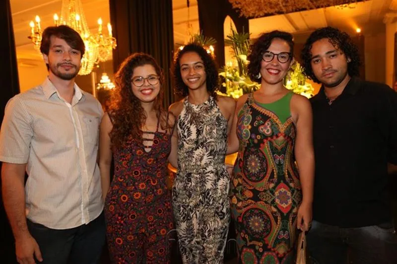 André Sancho, Isabela Toledo, Daiane Lima, Geisa Santana e Rubert Silva