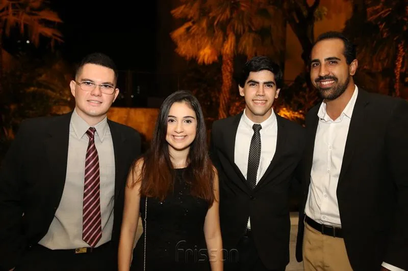 Airton Borges, Thayna Domingues, Renan e Danilo Lobo