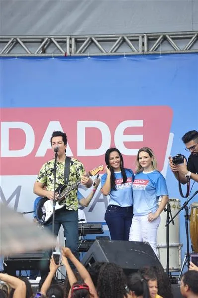 Régis Danese, Luciana Ribeiro e Gaida Dias