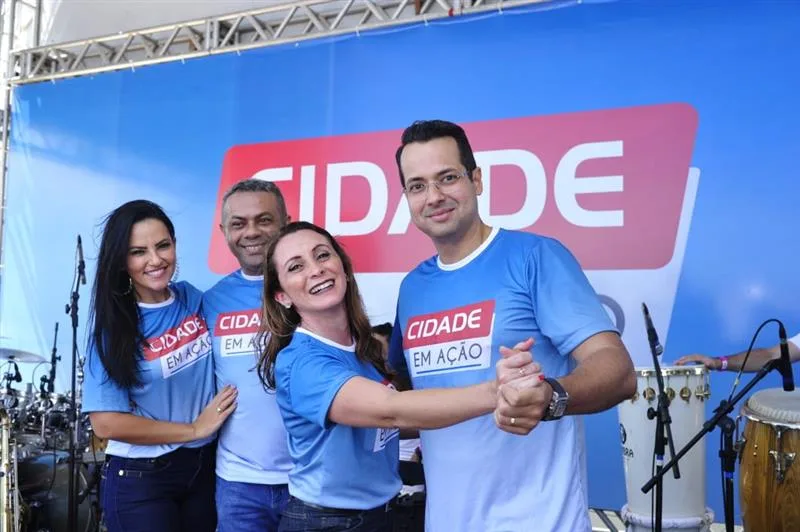 Luciana Ribeiro, Evaldo Costa, Isís Cidade e Vitor Valim