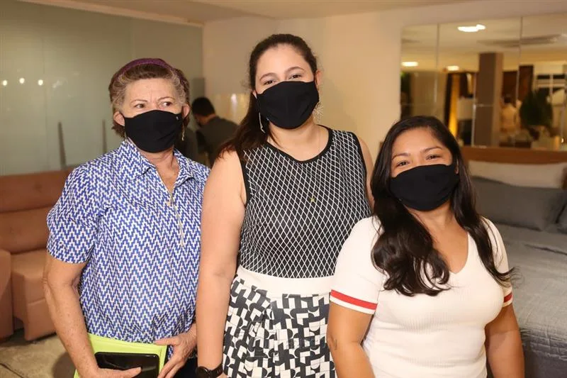 Antônia Pereira, Isabelle Pontes e Cidia Alves
