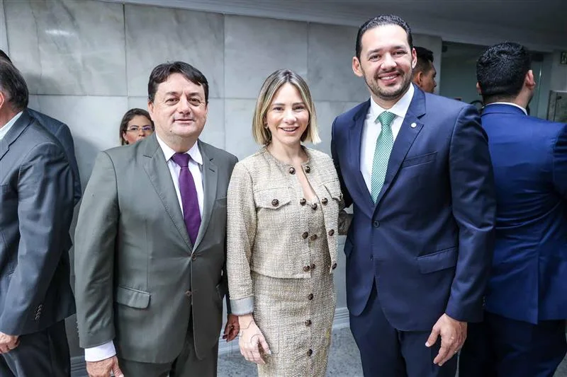 Benigno Júnior, Gaída Dias e Danniel Oliveira