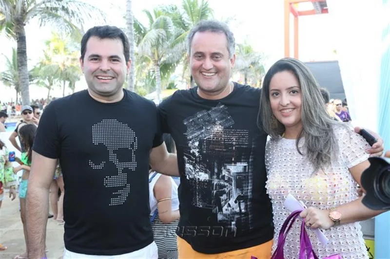 Alan Saquer, Paulo Henrique e Karina Salgado