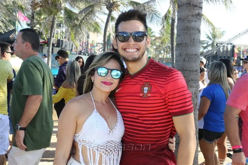Alesseiva Sales e Andre Luis
