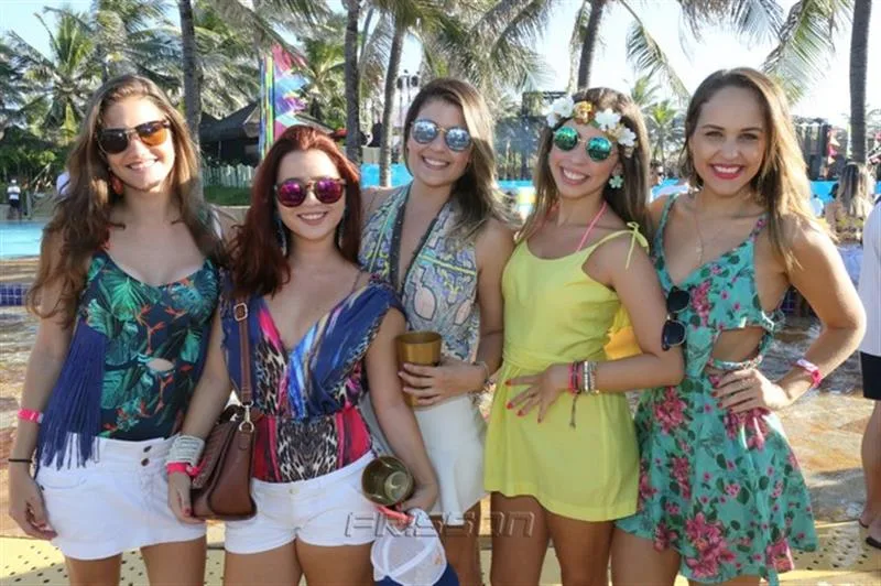 Ana Clara Carvalho, Adriana Queiroz, Jady Albuquerque, Rhuce Carvalho e Lays Neves