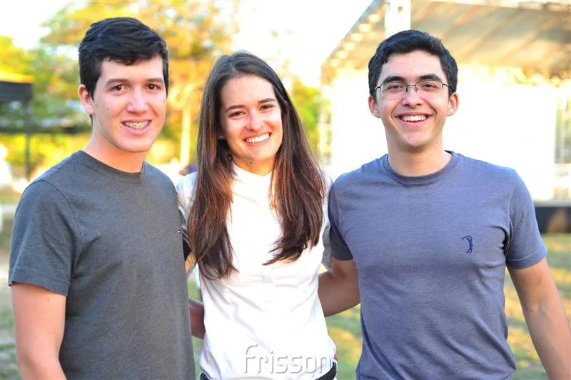 Bernardo Lins, Karina Diniz e Bruno Barros