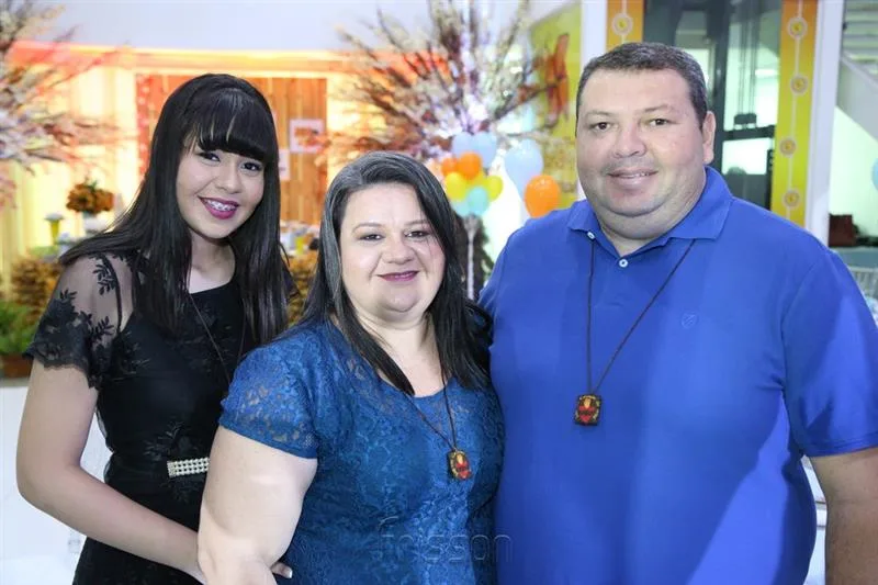 Ana Karem Oliveira, Dislandia Pinto e Robson Lima