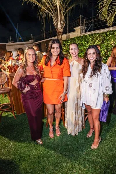 Annelise Franco, Priscila Leal, Isabela Barros Leal e Manu Cysne