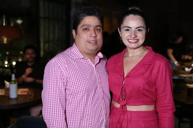 Bruno Lemos e Cleane Fontenele