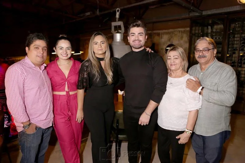 Bruno Lemos, Cleane, Suzane, José, Zélia Fontenele e Edino Gomes