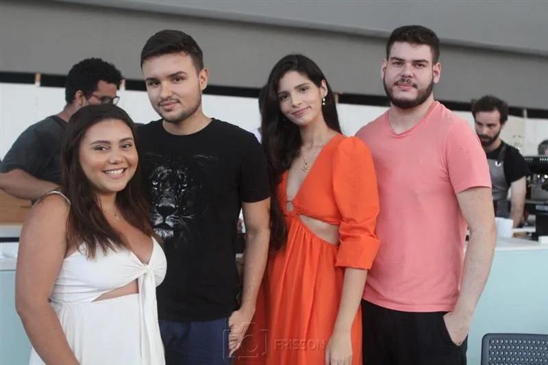 Dani Kelly Saraiva, Matheus Vasconcelos, Julie Aragão e Carlos Martins