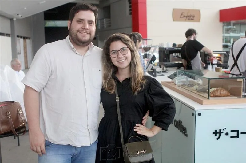 Guilherme Raupp e Ingrid Gomes