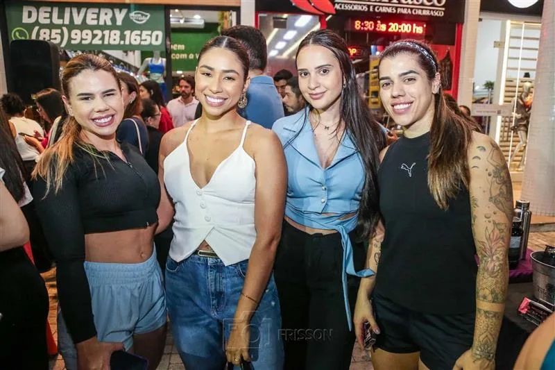 Bárbara Ferreira, Victoria França, Mariana Teófilo e Juliana Veríssimo