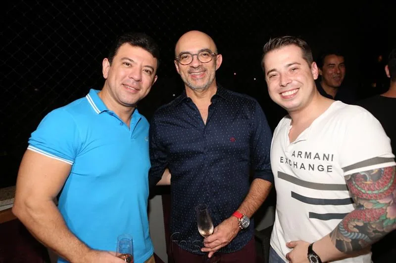 Alan Carvalho, Manu Gomes e Felipe Machado
