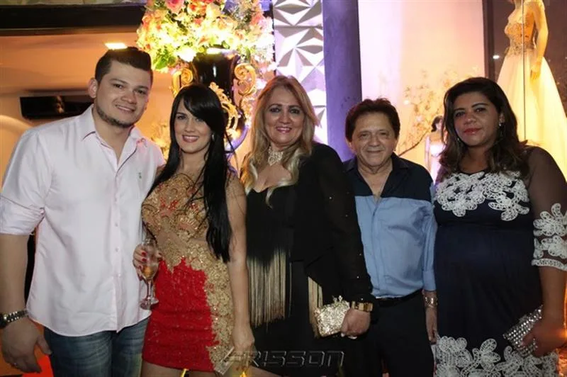 Carlos Araújo, Vanessa Façanha, Zilma Araújo, Armando Carlos e Carla Patrícia