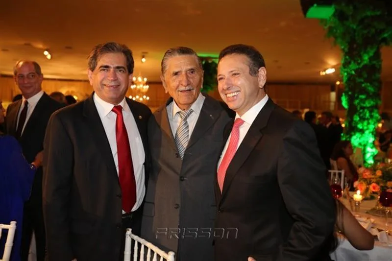 Zezinho Albuquerque, Expedito Borges e Domingos Filho