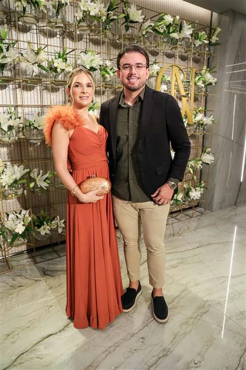 Bruna Santos e Glauco Melo