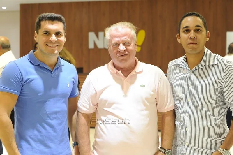 Luiz Júnior, César Viegas e Beni de Carvalho