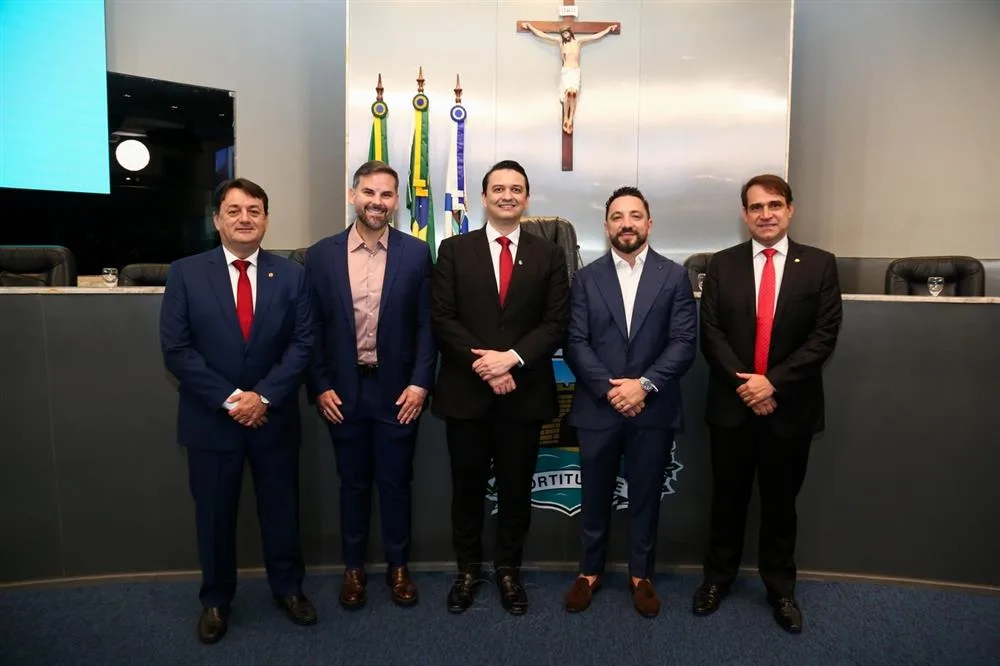 Benigno Júnior, Bruno Farias, Fábio Feijó, Zakaria Benzaama e Salmito Filho