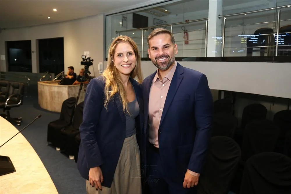 Cecília Portela e Bruno Farias
