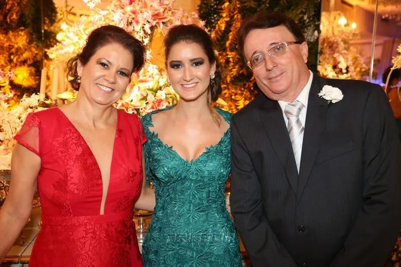 Ana Cláudia, Marina e Tarcísio Moura
