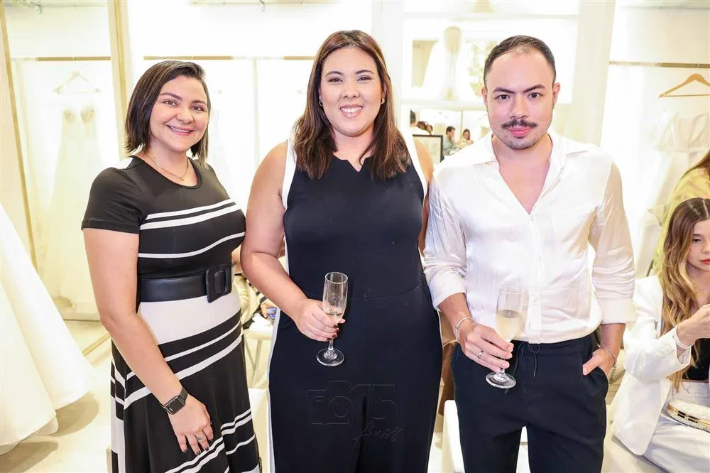 Arlene Mesquita, Mari Macedo e Alisson Moura