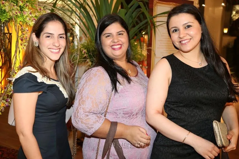 Carolina Teófilo, Patricia Almeida e Cristina Leite