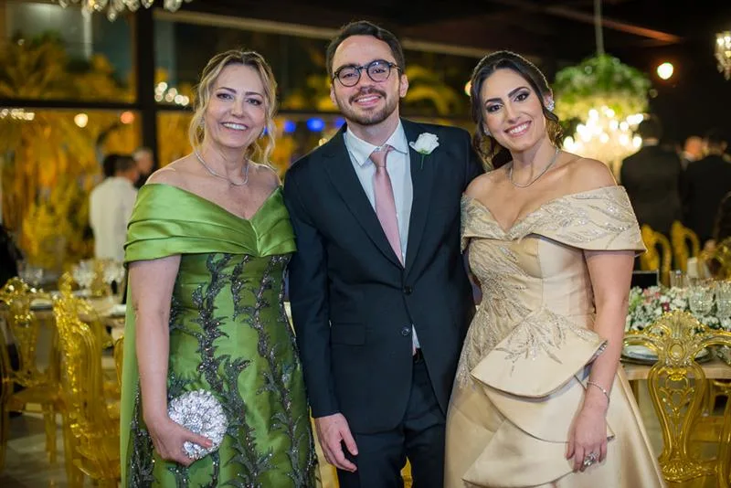 Adelina Parente, Caio Sanderes e Taline Aguiar