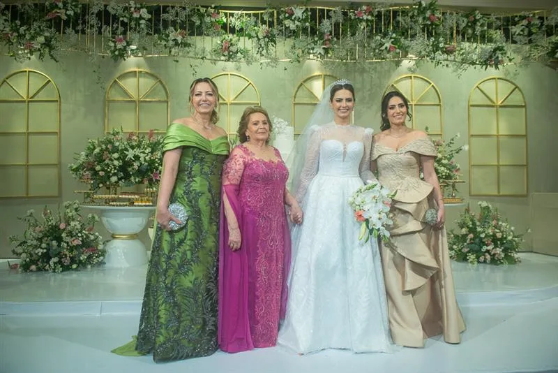 Adelina, Antônia Aguiar, Tamires e Taline Aguiar