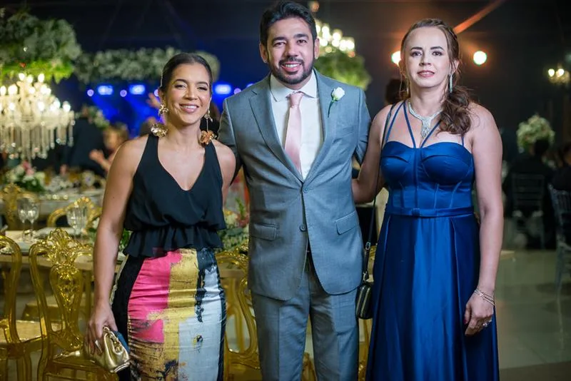 Alexia Vieira, José Gomes e Júlia Andreia