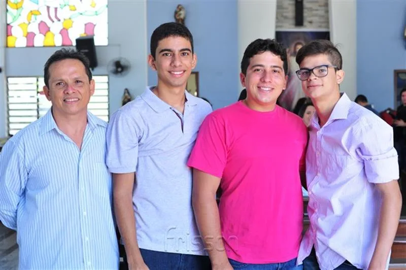Dennys Paz, Icaro Soares, Felipe Feitosa e Nicolas Paz