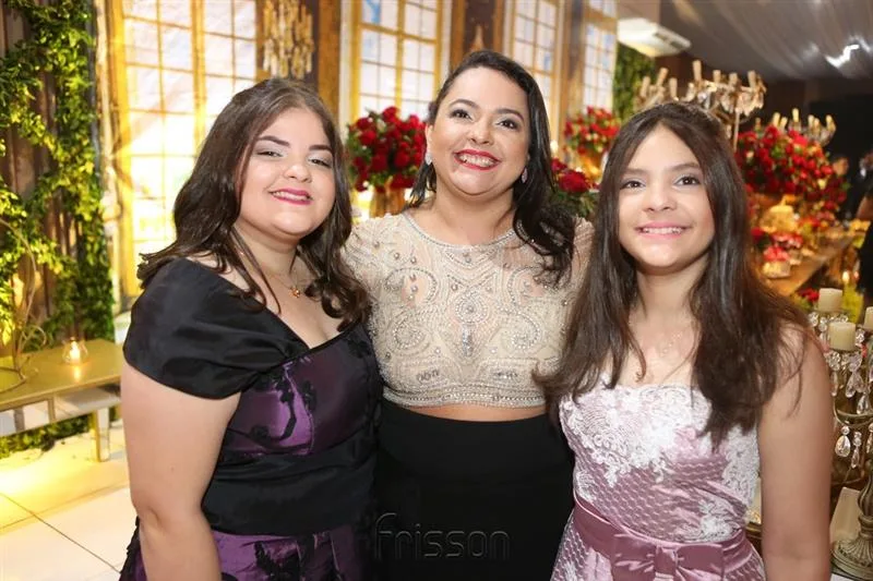 Bárbara Albuquerque, Welida Fonseca e Clara Lia