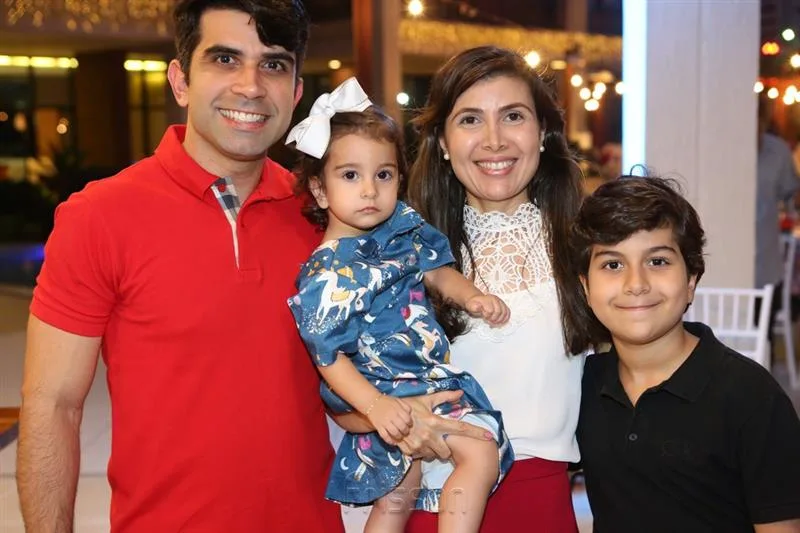 Daniel, Gabriella, Andreia e Lucas Pinheiro