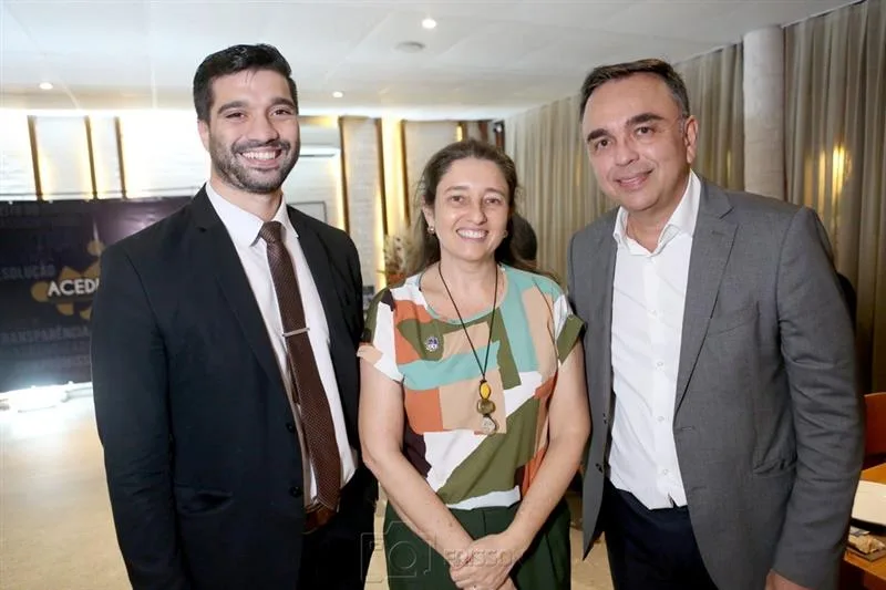 Alexandre Diniz, Angela Gondim e Reginaldo Vilar