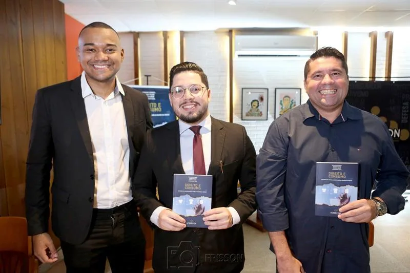 Douglas Barreto, Claudio Andrade e Odilon Pinheiro