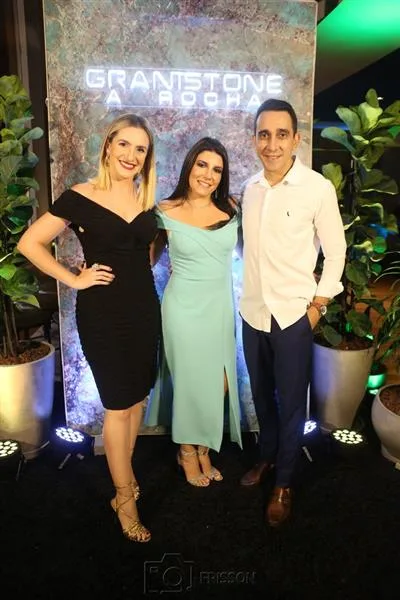 Danielle Ellery, Janaina Menezes e Diego Carneiro