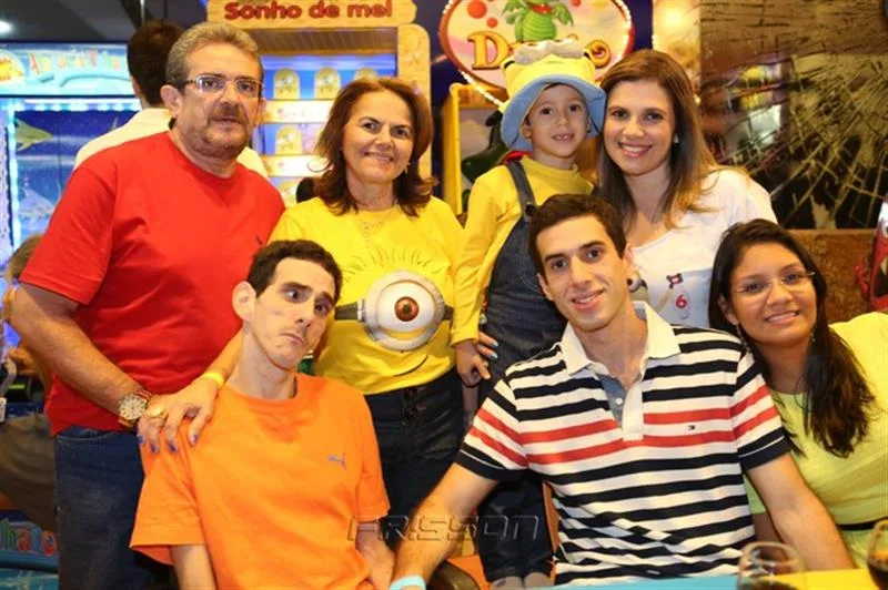 Adson, Leonia, Vagner, Gui, Felipe e Danielly Portela, Amanda Lima
