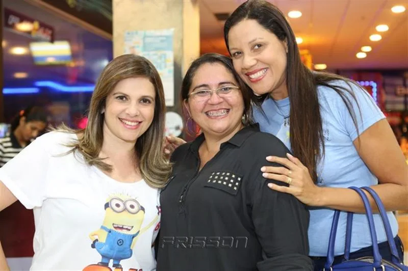 Danielly Portela, Janaína Aquino e Aline Frazão
