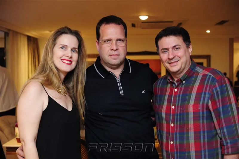 Daniella Accioly, Edson Ventura Filho e Fradique Accioly