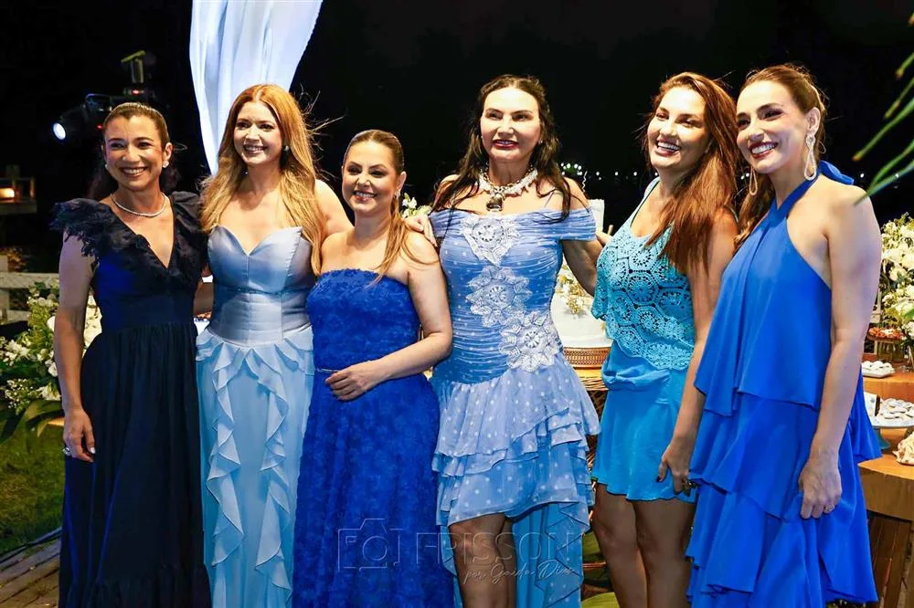 Adriana Cordeiro, Natália Queiroz, Michelli Pacheco, Zeilma Loiola, Mariana Sasso e Clarissa Capistrano