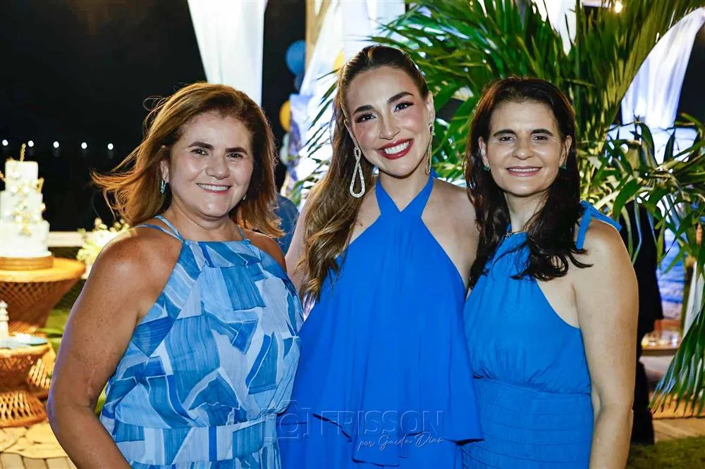 Islane Verçosa, Clarissa Capistrano e Danielle Araújo
