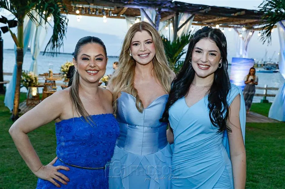 Michelli Pacheco, Natália Queiroz e Juliete Caxias