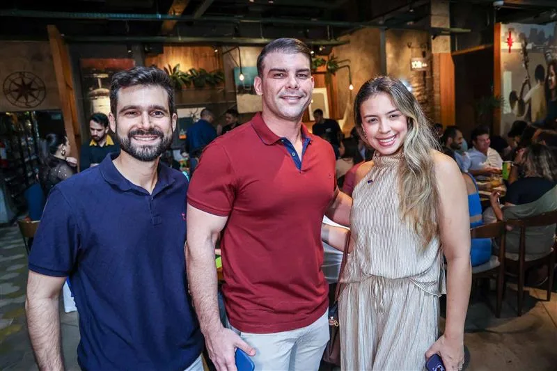 Carlos Prata, Adriano Melo e Enila Alves