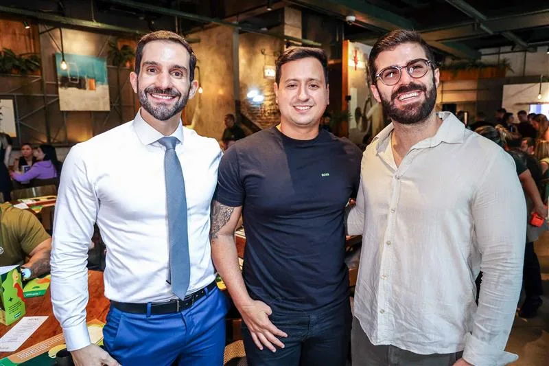 Daniel Scarano, Lucas Melo e Bruno Riccardi