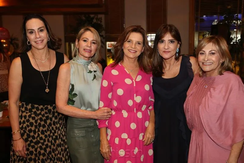 Cristiane Ary, Isabel Machado, Geni Correia Lima, Pretinha Rolim e Rose Frank
