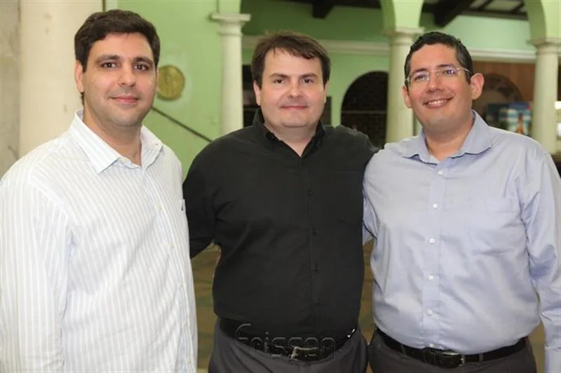 Daniel Férrer, Marcos Vinícius e Rodrigo Vergara